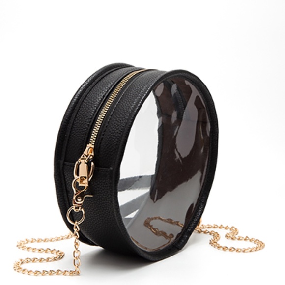 Large Round Clear Crossbody - Picture 2 of 6